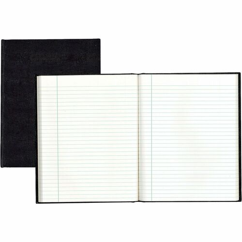 Rediform  Journal Book, Executive, 75 Sheets, 9-1/4"x7-1/4", Black