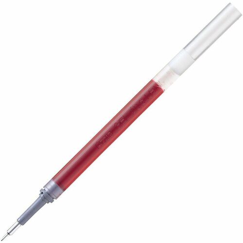 Pentel  Gel Pen Refill, f/EnerGel, 0.5mm, Needle Tip, Red Ink