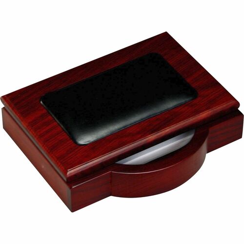 Dacasso  Memo Holder,7"x5-3/4"x1-3/4",RWD/BK