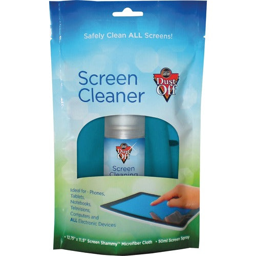 Falcon  LCD Screen Care Kit, 50 ml Bottle Cleaner, Microfiber Cloth-FALDPTC