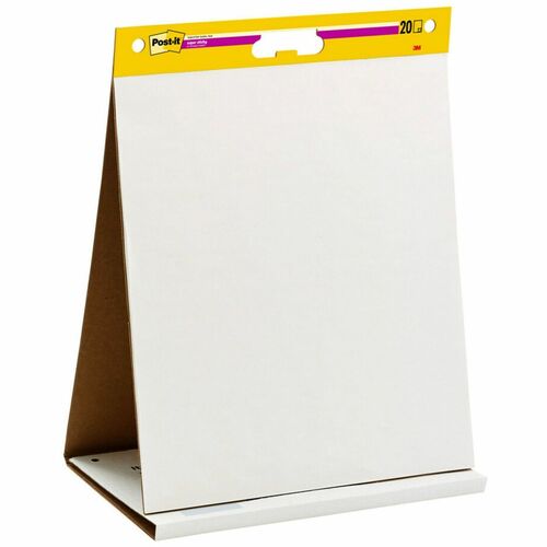 3M  Dry Erase Board/Plain Paper Pad,20"x23",Plain,20 Shts,WE