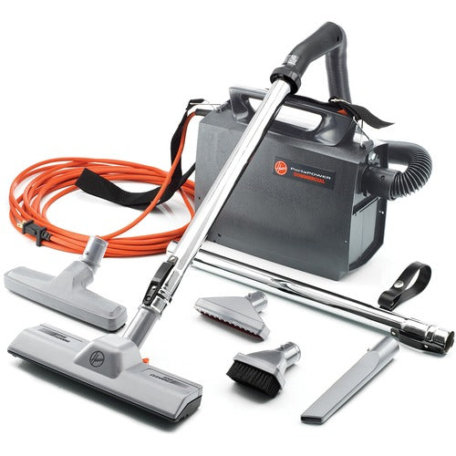 Hoover  Vacuum Cleaner,7.4 Amps,10" W Nozzle,33-1/2' Cord,BK/OE