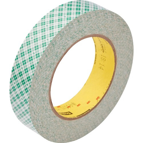 3M  Double-Coated Tape, 3" Core, 1"x36 Yards, Clear