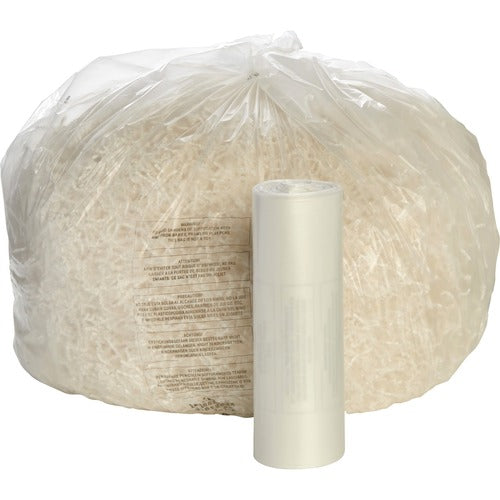 SKILCRAFT  Shredder Bags, 0.8mil, 39 Gallon, 36"x39", 50/BX, CL