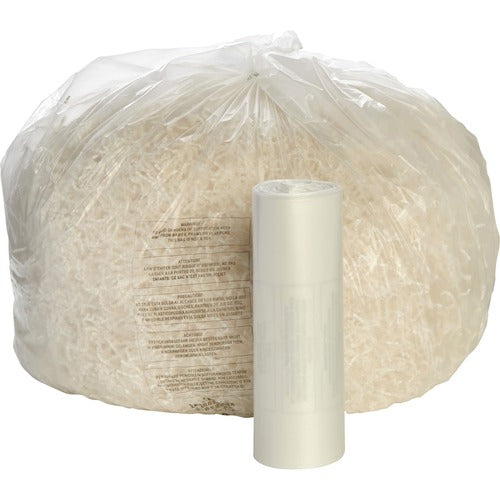 SKILCRAFT  Shredder Bags, 0.8mil, 50 Gallon, 39"x51", 50/BX, CL
