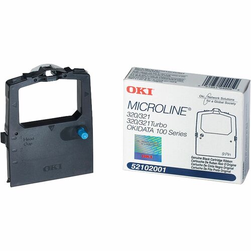 OKI  Matrix Nylon Printer Ribbon,F/Microline, Black