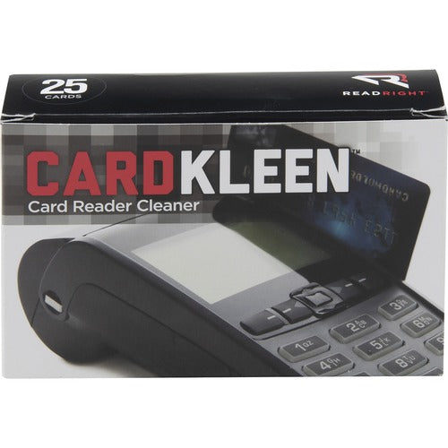 Read/Right  Magnetic Head Cleaner, 2-1/2"x5-1/4"x4-1/2", 25/BX