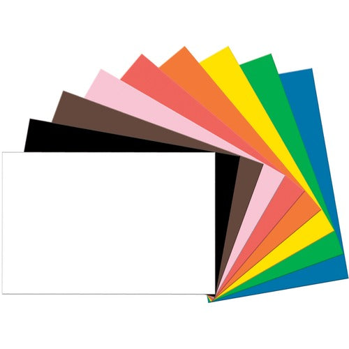 Pacon  Construction Paper,76 lb.,24"x36",50/PK,Assorted