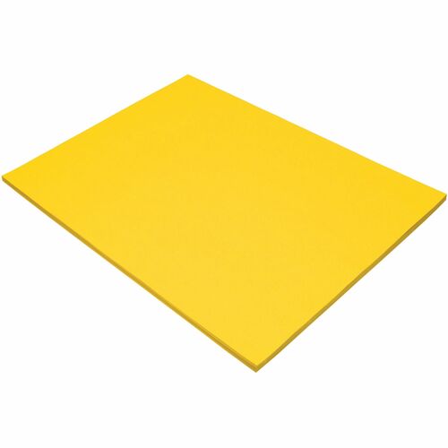 Pacon  Construction Paper, 76lb., 18"x24", 50/PK, Yellow