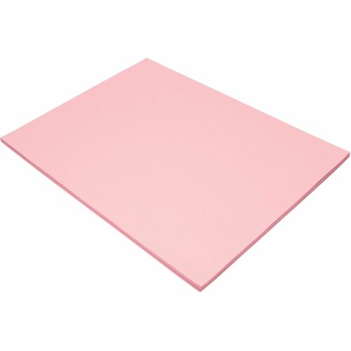 Pacon  Construction Paper, 76lb., 18"x24", 50/PK, Pink