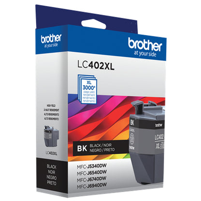 Brother LC402XLBKS ink cartridge 1 pc(s) Original High (XL) Yield Black