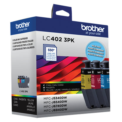Brother LC4023PKS ink cartridge 1 pc(s) Original Standard Yield Cyan, Magenta, Yellow