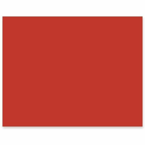 Pacon  Poster Board, 4-Ply, 22"x28", 25/CT, Red