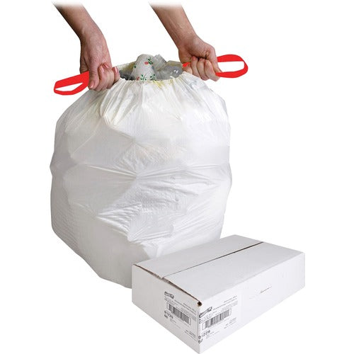 Genuine Joe  Trash Can Liners,13 Gal., 0.9mil, 24"x25-1/8", 60/CT, WE-GJO01229