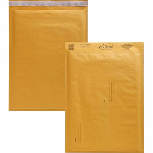 Alliance Rubber Company  Envelopes,No. 5,Bubble Cushioned,25/CT,10-1/2"x16"