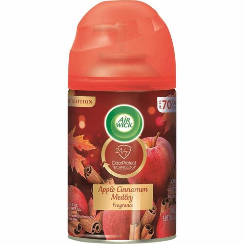 Reckitt Benckiser  Freshmatic Spray Refill, 5.89 oz, Apple Cinnamon Medley