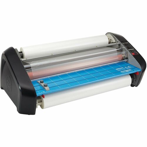GBC  Roll Laminator,27"W,12' per Min,w/Trimmer,2 Settings,BE/GY-GBC1701720EZ