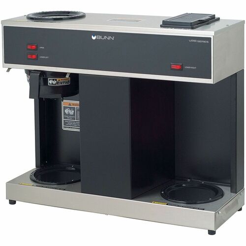 Bunn  3-Warmer Brewer, 23"x8"x19-7/8", Stainless Steel/Black