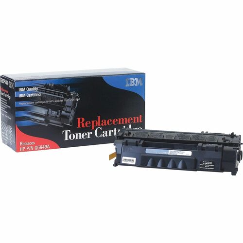 IBM  Toner Cartridge, R/ HP 53A, 3000 Page Yield, BK