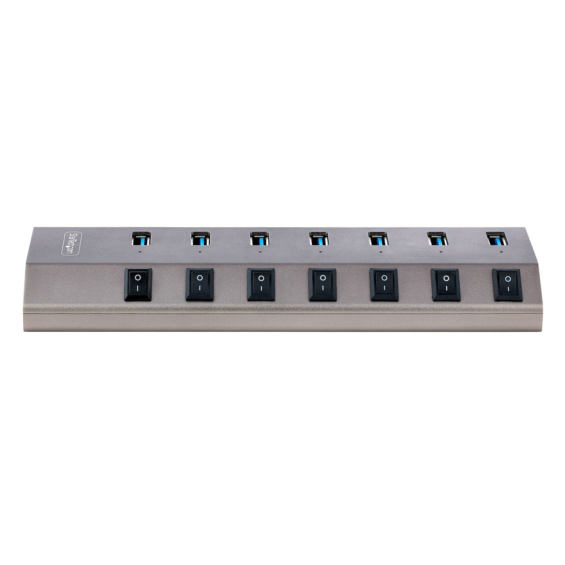 StarTech.com 5G7AIBS-USB-HUB-NA interface hub USB 3.2 Gen 1 (3.1 Gen 1) Type-B 5000 Mbit/s Gray