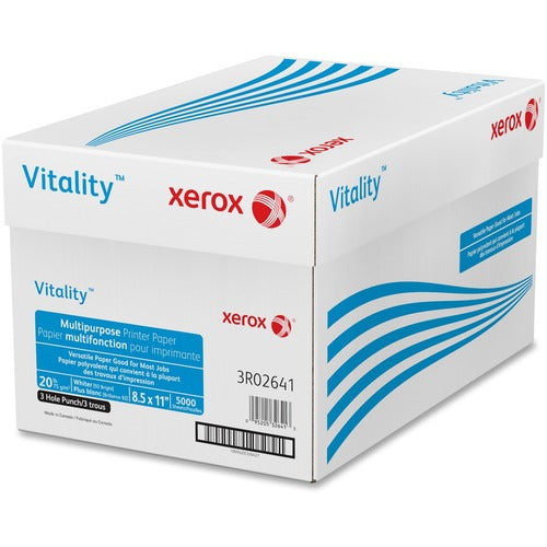 Xerox  Multipurpose Paper,8-1/2"x11",3HP,20lb,92GE,5000/CT,WE