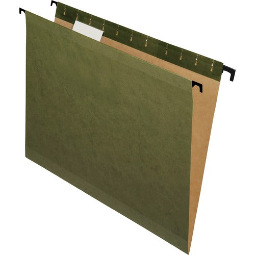 Pendaflex  Hanging Folder, 1/5 Cut Tabs, Legal, 20/BX, Green