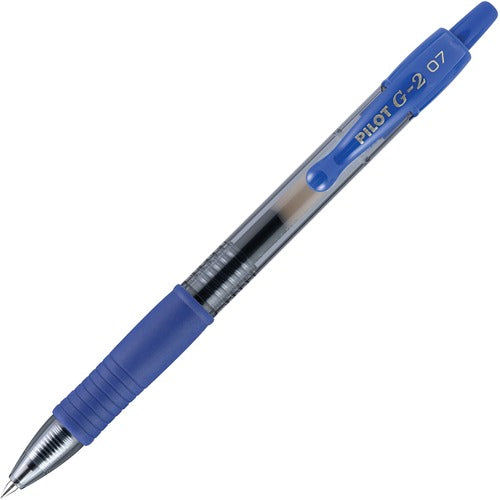 Pilot  Gel Pen,Retractable/Refillable,Fine Point,Blue