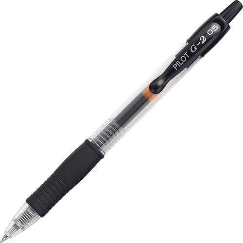 Pilot  Gel Pen, Retractable, Refillable, Extra Fine Point, Black