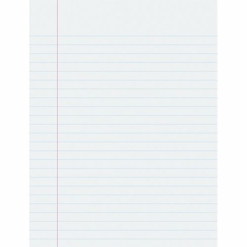 Pacon  Composition Paper, 3/8" Rld 8"x10-1/2", 500Shts/RM, WE