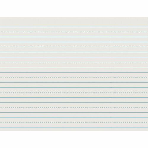 Pacon  Newsprint, Skip-A-Line, 3/4"x3/8"x3/8" Rule, 500/RM, White