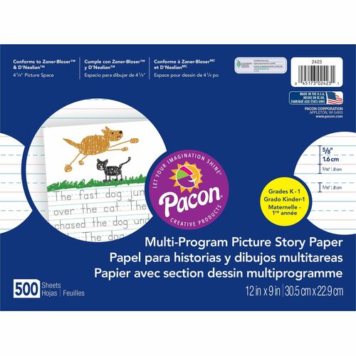 Pacon  Multi-Program Paper Ream, 500Sht/RM, White
