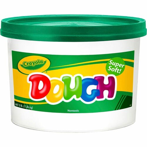 Crayola  Modeling Dough, w/Bucket, 3lb, Crumble Free, Green