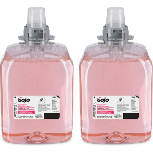 Gojo  Luxury Foam Handwash Refill, 2000mL, 2/CT, Cranberry Scent-GOJ526102