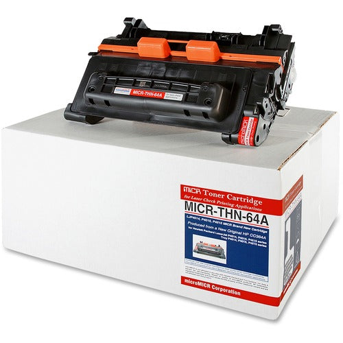 MicroMICR CORP  MICR Toner Cartridge, f/ HP LJ P4014, 10000 Yield, BK