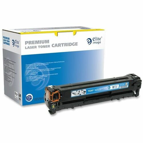 Elite Image  Toner Cartridge, 1400 Page Yield, Cyan-ELI75397