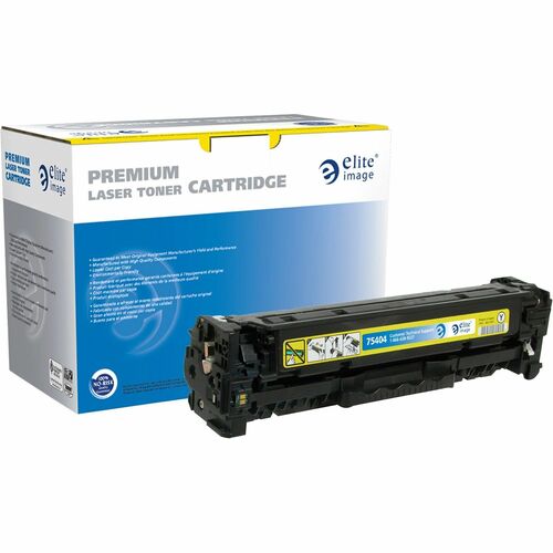 Elite Image  Toner Cartridge, 2800 Page Yield, Yellow-ELI75404