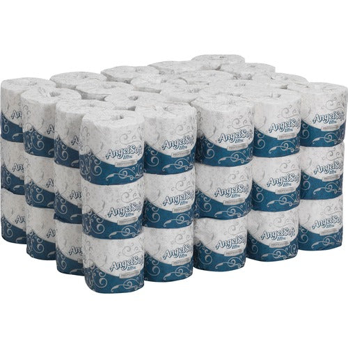 Georgia-Pacific  Bath Tissue, 400 Sheets/Roll,60 Rolls/CT,4"x4",WE-GPC16560