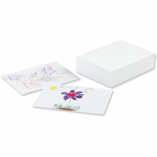 Pacon  Drawing Paper, Recycled, 60lb, 9"x12", 500/RM, White