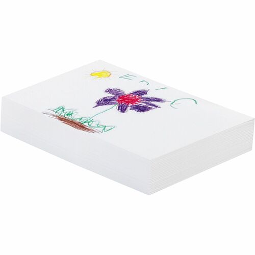 Pacon  Drawing Paper, Recycled, 60lb, 12"x18", 500/RM, White