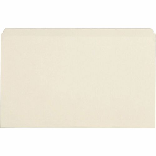 Business Source  File Folders, Straight-Cut Tab, 11 Pt, Legal, 100/BX, MA