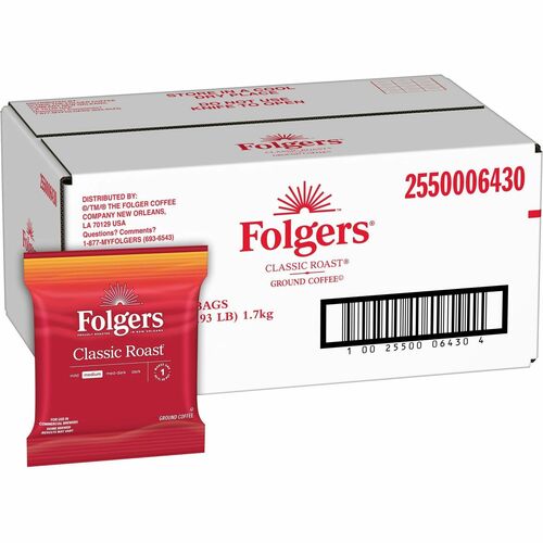Folgers  Folgers Classic Coffee Pouches, Medium Roast,1.5 oz.,42/CT-FOL06430