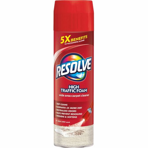 Reckitt Benckiser  Foam Carpet Cleaner, 22 oz., Red/Blue