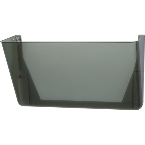 Officemate  Wall File, Letter, 13"x4-1/8"x7", Smoke