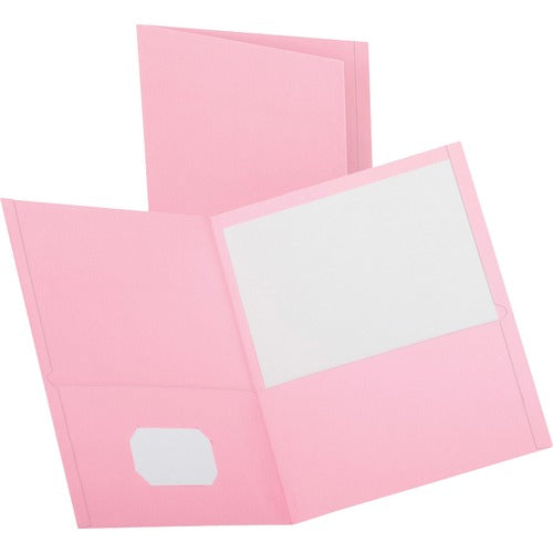 Oxford  Twin Pocket Portfolio,No Fasteners,11"x8-1/2",25/BX,PK