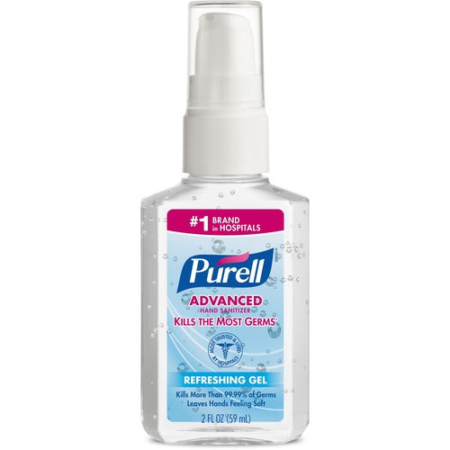 Gojo  Instant Hand Sanitizer, Portable,Pump Bottle, 2 oz.-GOJ960624