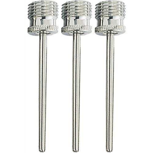 Champion Sports  Inflating Needles, Nickel Plated, 3/PK, Silver