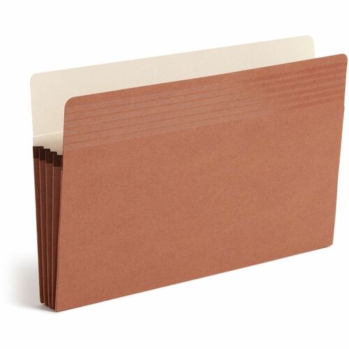 Smead  Easy Grip Pockets, Legal, 3-1/2" Exp, 25/BX, RedRope