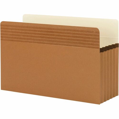 Smead  Easy Grip Pockets, Legal, 5-1/4' Exp, 10/BX, RedRope