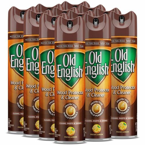 Reckitt Benckiser  Old English Furniture Polish, 12.5oz., 12/CT, Lemon Scent