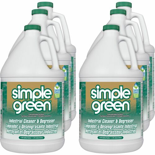 Simple Green  Degreaser Cleaner, Deodorizer, 1 Gallon Refill, 6/CT
